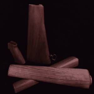 1 A1 Service Rifle Black Walnut Set NO HOLES AR-15 WOOD AMERICAN ICON